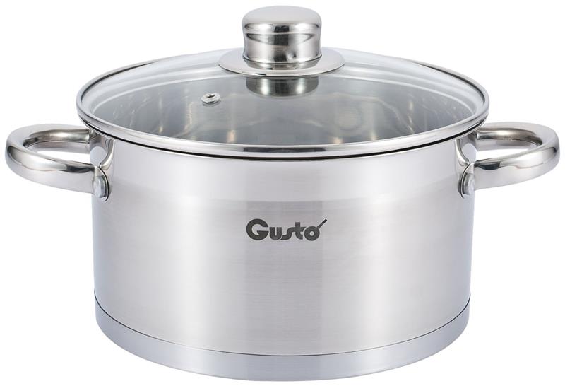 

Кастрюля Gusto Plano GT-1105-24 24 см, 5,7 л