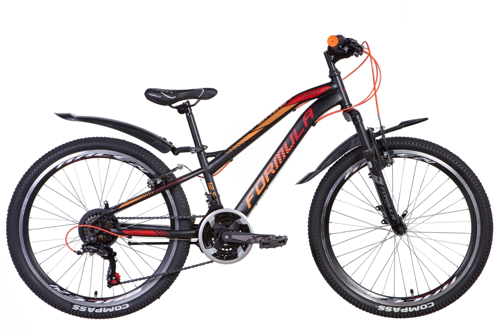 

Велосипед 24" Formula FOREST AM 2021 (черно-малиновый с фиолетовым (м)) Formula OPS-FR-24-269