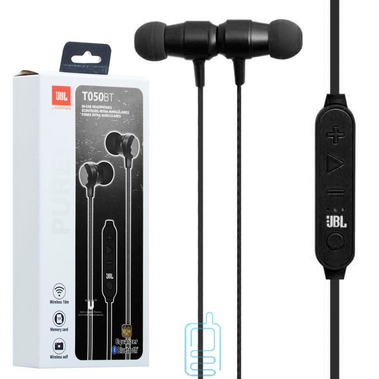 

Стильные Качественные Наушники блютуз JBL T050BT серые (коробка)
