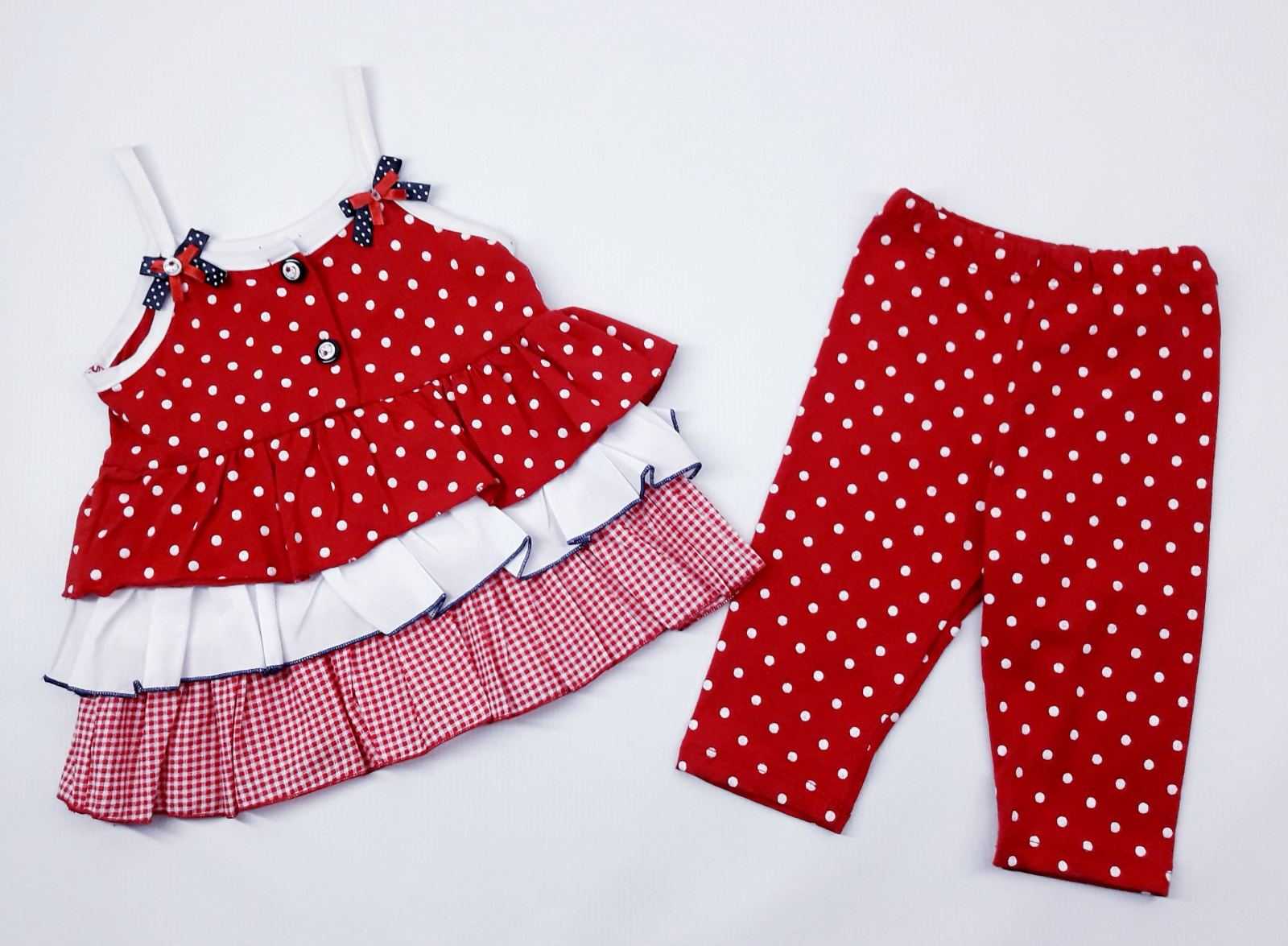 

Костюм (сарафан+бриджи) Kids Wear 0226 92см(р) красный