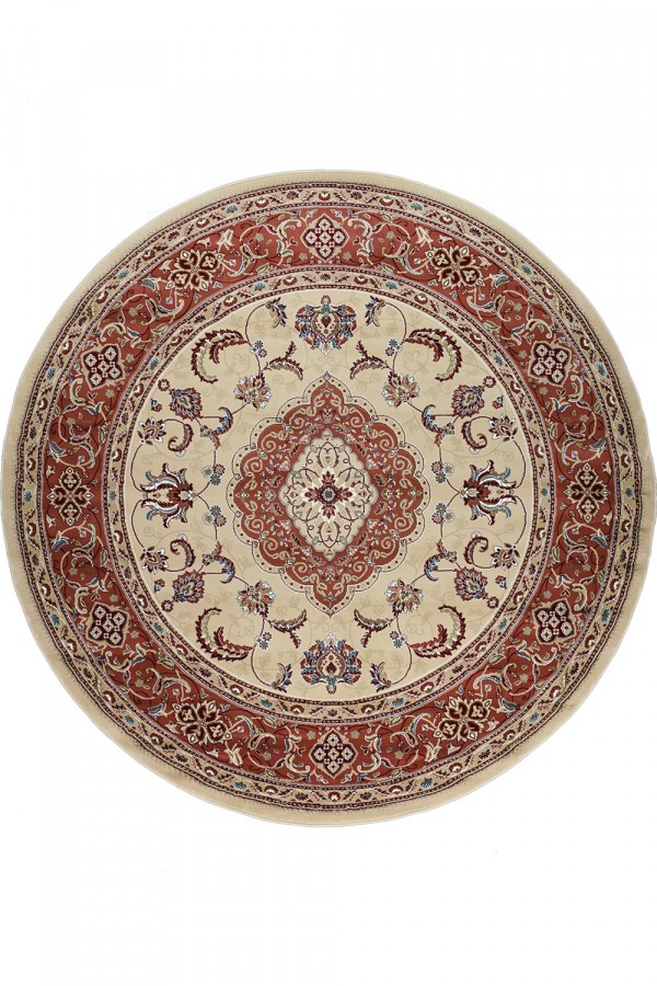 

Ковер SAHAN ROYAL ESFAHAN-1 2222A 2x2 м. Круг Бежевый_red