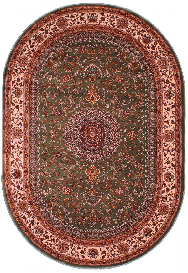 

Ковер OZ KAPLAN IMPERIA 8357A 1.5x2.3 м. Овал Зеленый