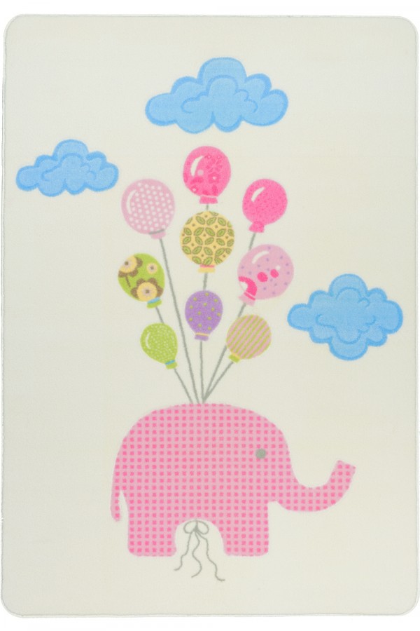 

Ковер CONFETTI SWEET ELEPHANT 1.33х1.9 м. Прямоугольник Белый_pink