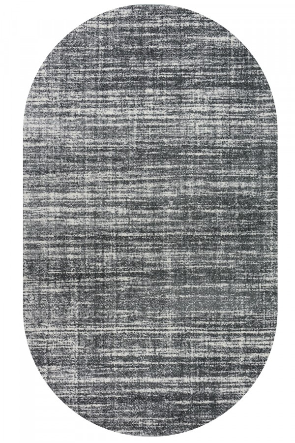 

Ковер OZ KAPLAN JAZZY 05192A 0.8x1.5 м. Овал Серый_silver/black