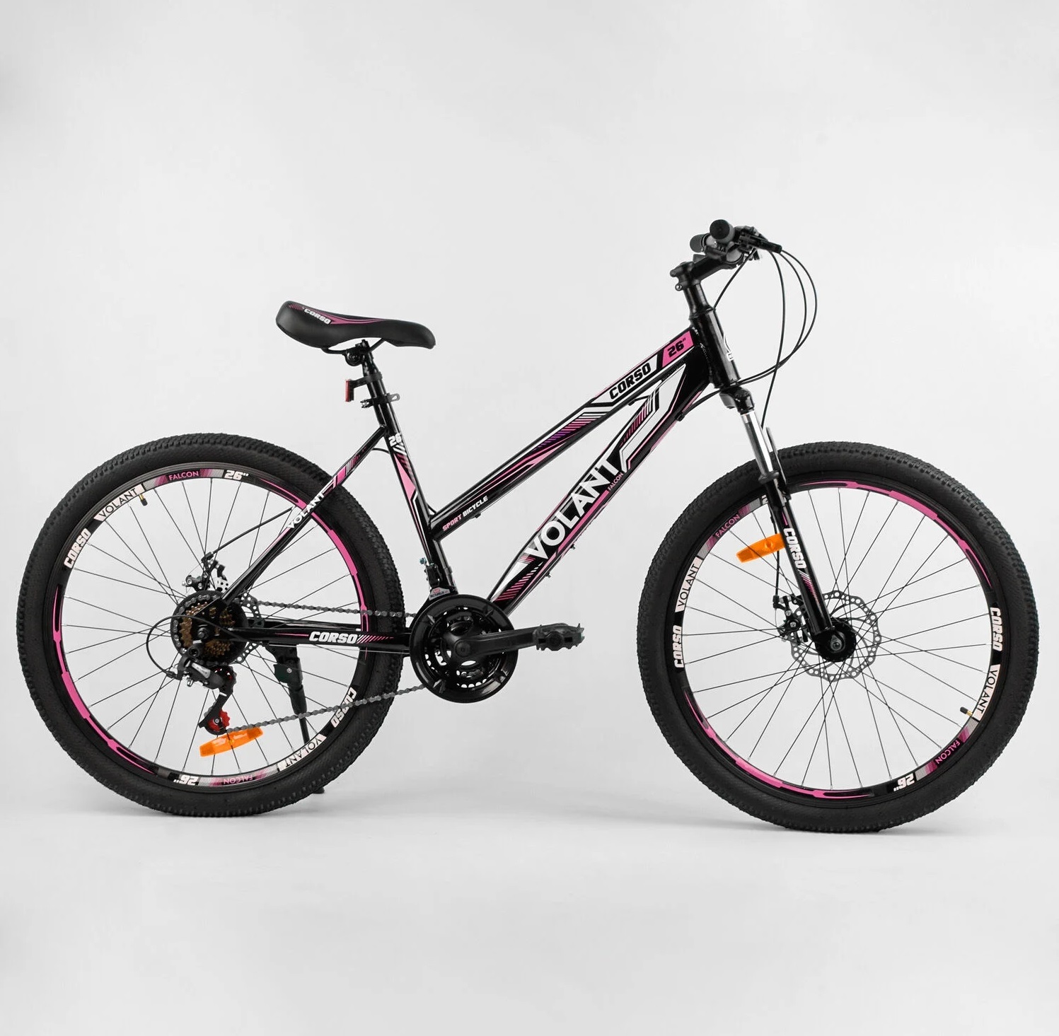 

Велосипед Corso 26" Volant 62616 Black / Pink (62616)