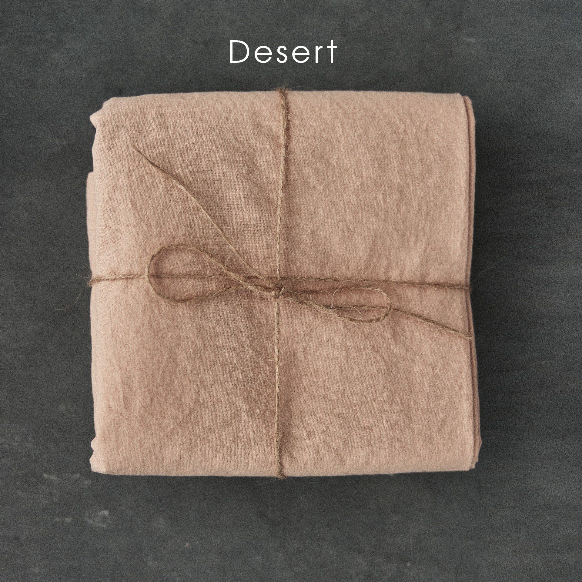 

Простыня из вареного хлопка Monhome Desert Песочный Полуторный 230х250