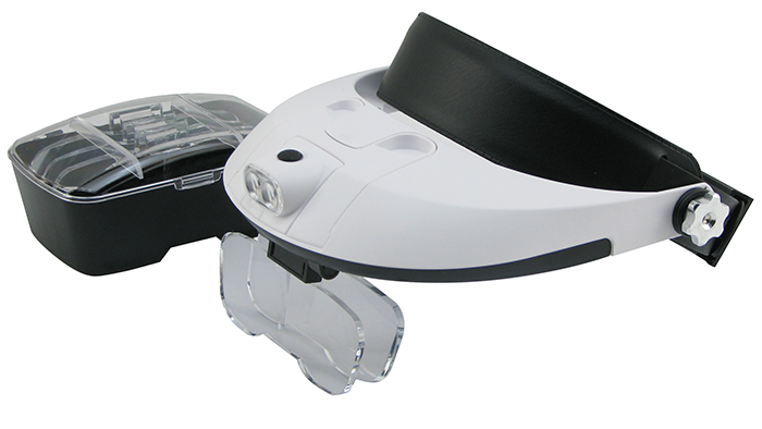 

Бинокулярная лупа с подсветкой Magnifier MG81001-G