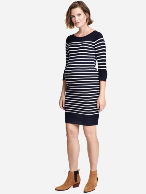 

Платье H&M 2hm053300086 XL Темно-синее