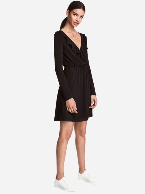 

Платье H&M 2hm053300093  Черное, Платье H&M 2hm053300093 46 Черное