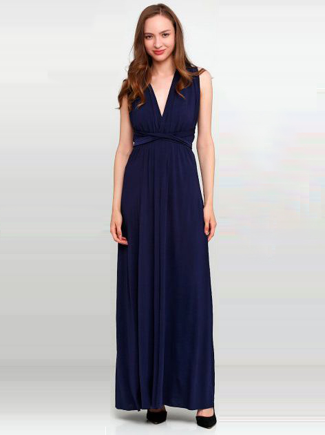 Акція на Платье H&M 12-6447978 L Темно-синее (PS2000000863290) від Rozetka UA