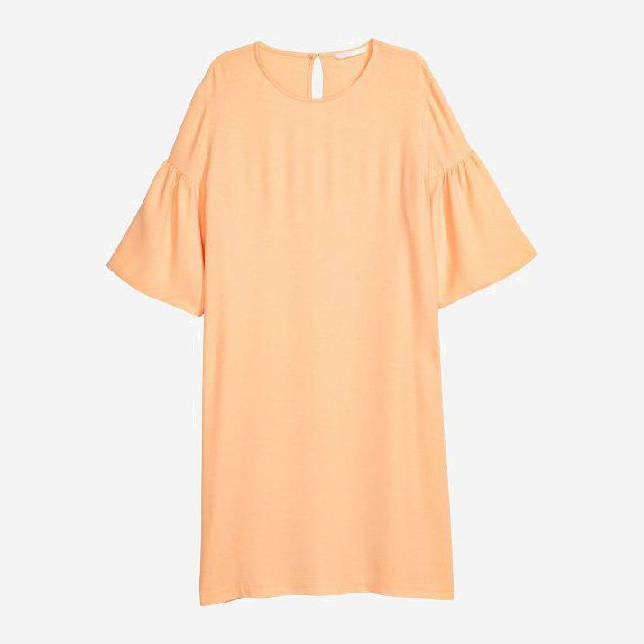 

Платье H&M 3hm05300102  Светло-оранжевое, Платье H&M 3hm05300102 42 Светло-оранжевое