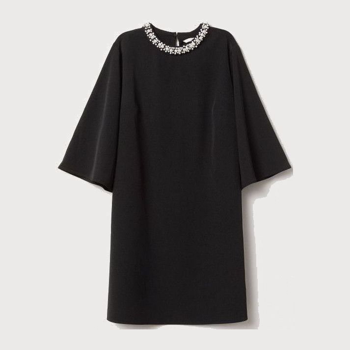 

Платье H&M 0709373-8  Черное, Платье H&M 0709373-8 42 Черное