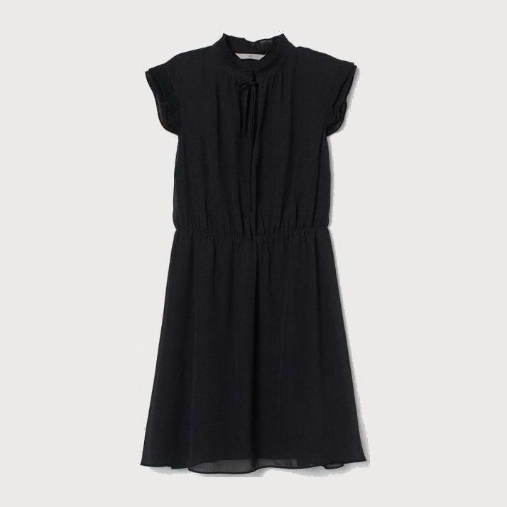 

Платье H&M 0734435-9  Черное, Платье H&M 0734435-9 36 Черное