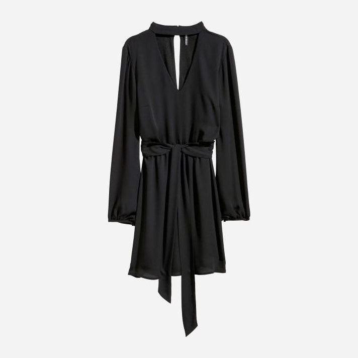 

Платье H&M 0536494-6  Черное, Платье H&M 0536494-6 38 Черное