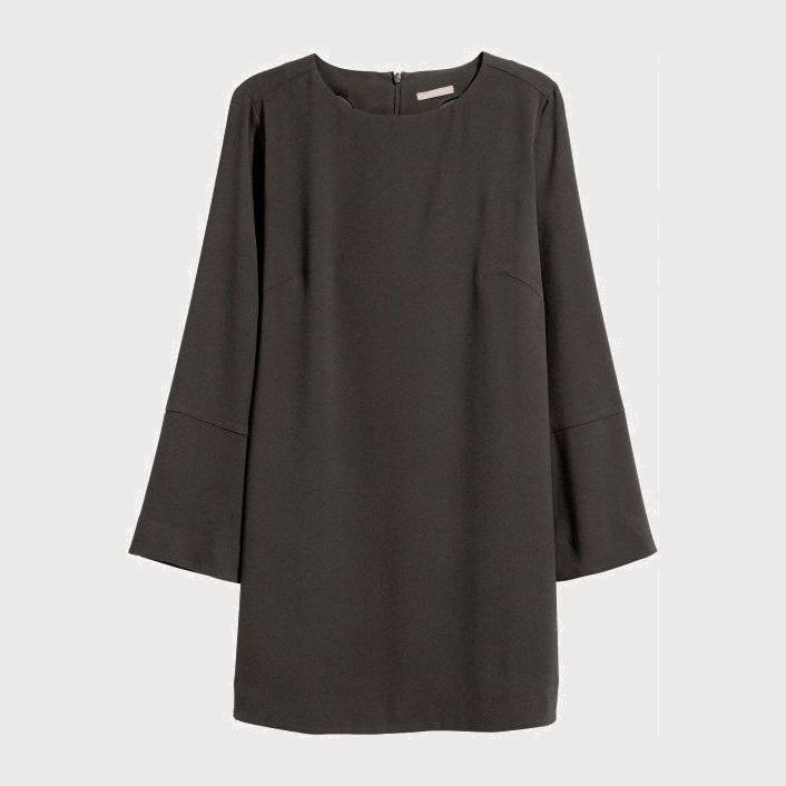 

Платье H&M 0445724-5  Темно-серое, Платье H&M 0445724-5 54 Темно-серое