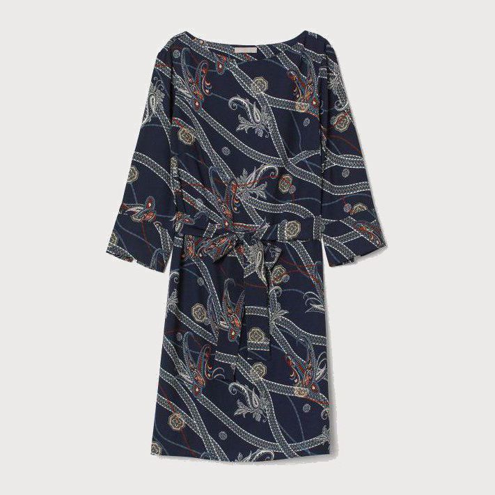 

Платье H&M 0649397-0  Синее, Платье H&M 0649397-0 38 Синее