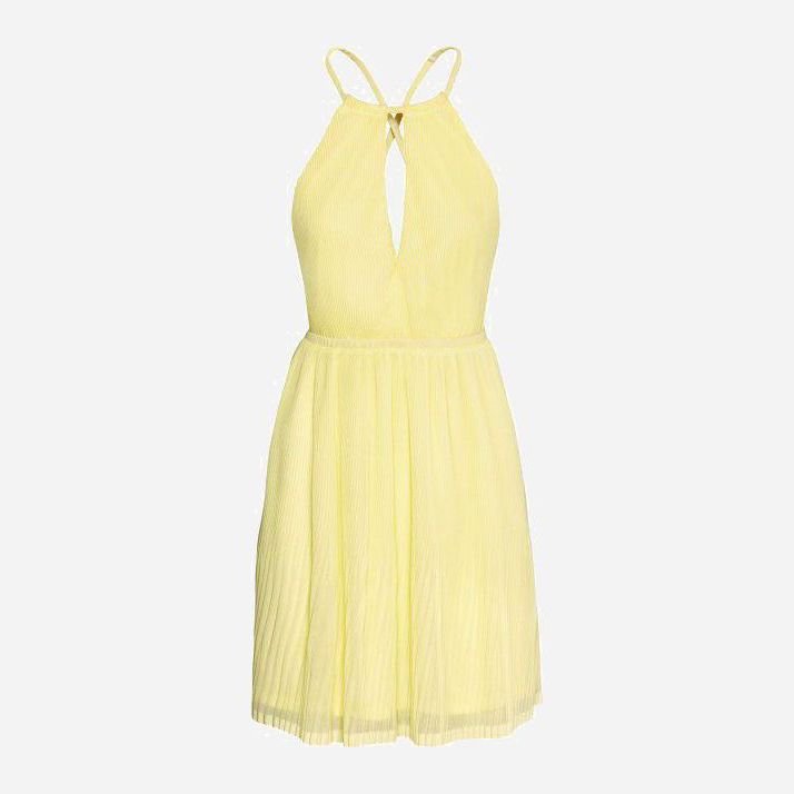 

Платье H&M 0525504-5  Желтое, Платье H&M 0525504-5 40 Желтое