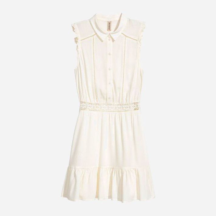 

Платье H&M 5072246RP21 36 Молочное