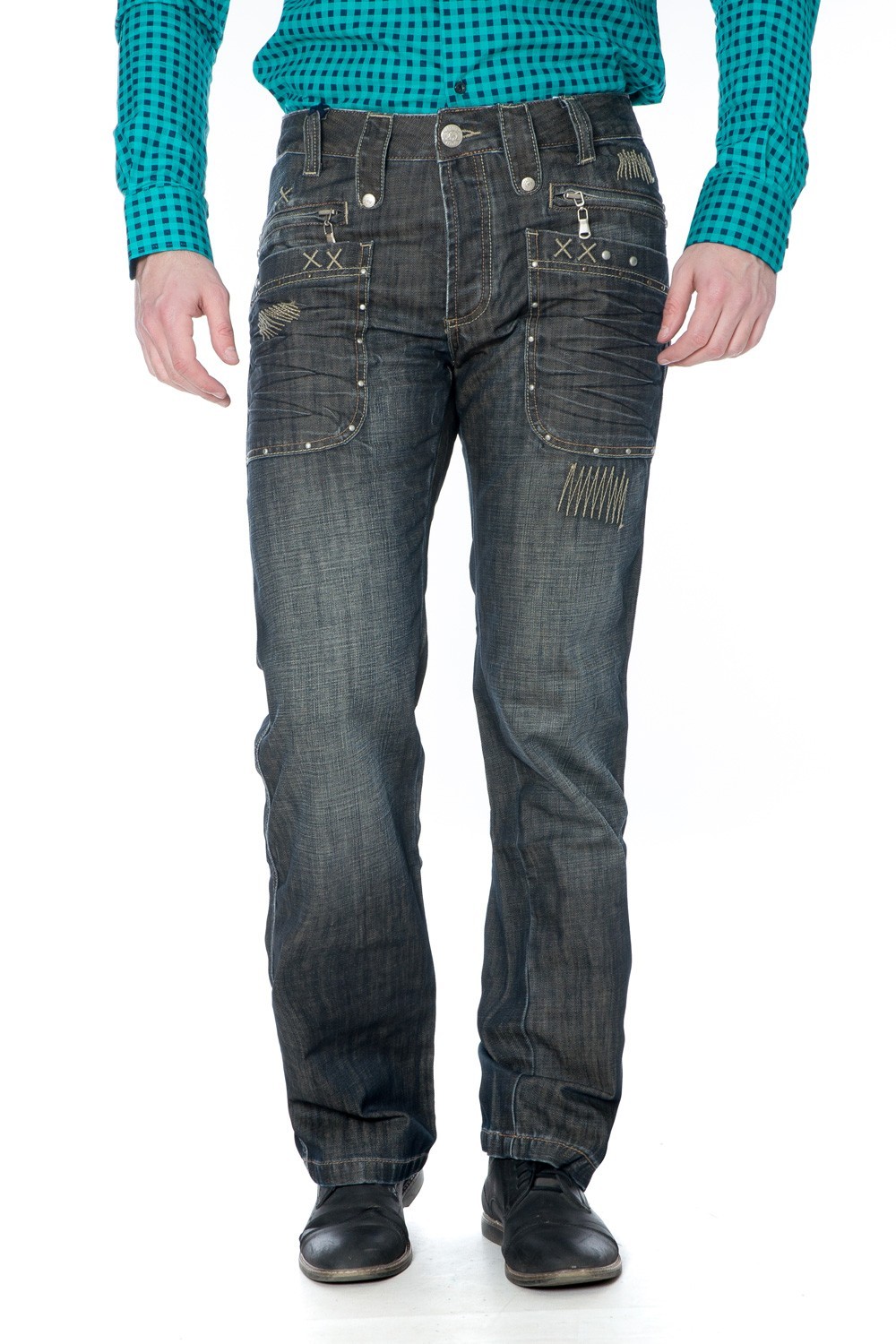 

Джинсы Franco Benussi 1012 W  темно-серые, Джинсы Franco Benussi 1012 W 29-34 темно-серые