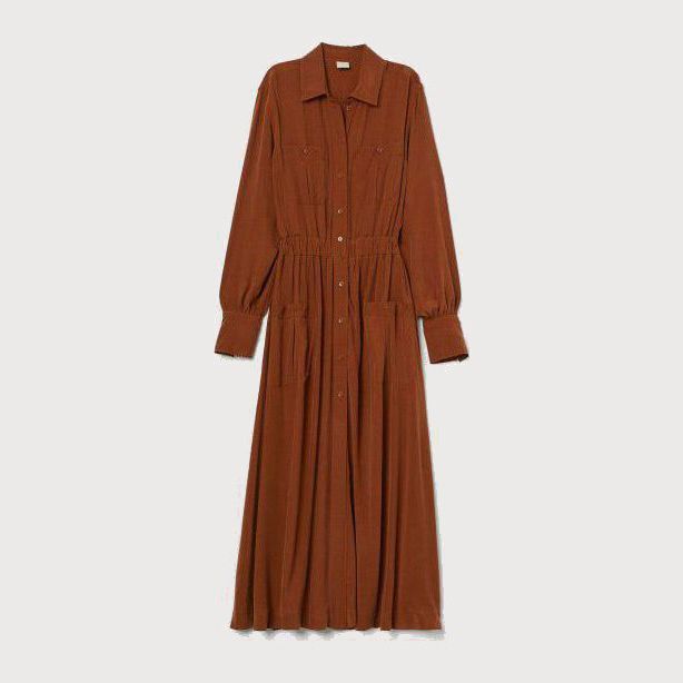 

Платье H&M 1103-8173780  Коричневое, Платье H&M 1103-8173780 32 Коричневое