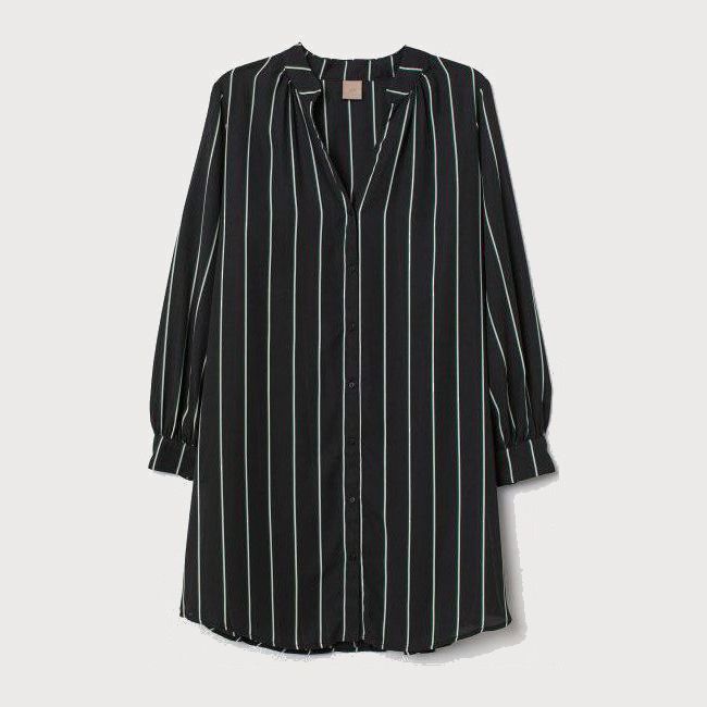 

Платье H&M 0715554-9  Черное, Платье H&M 0715554-9 54 Черное