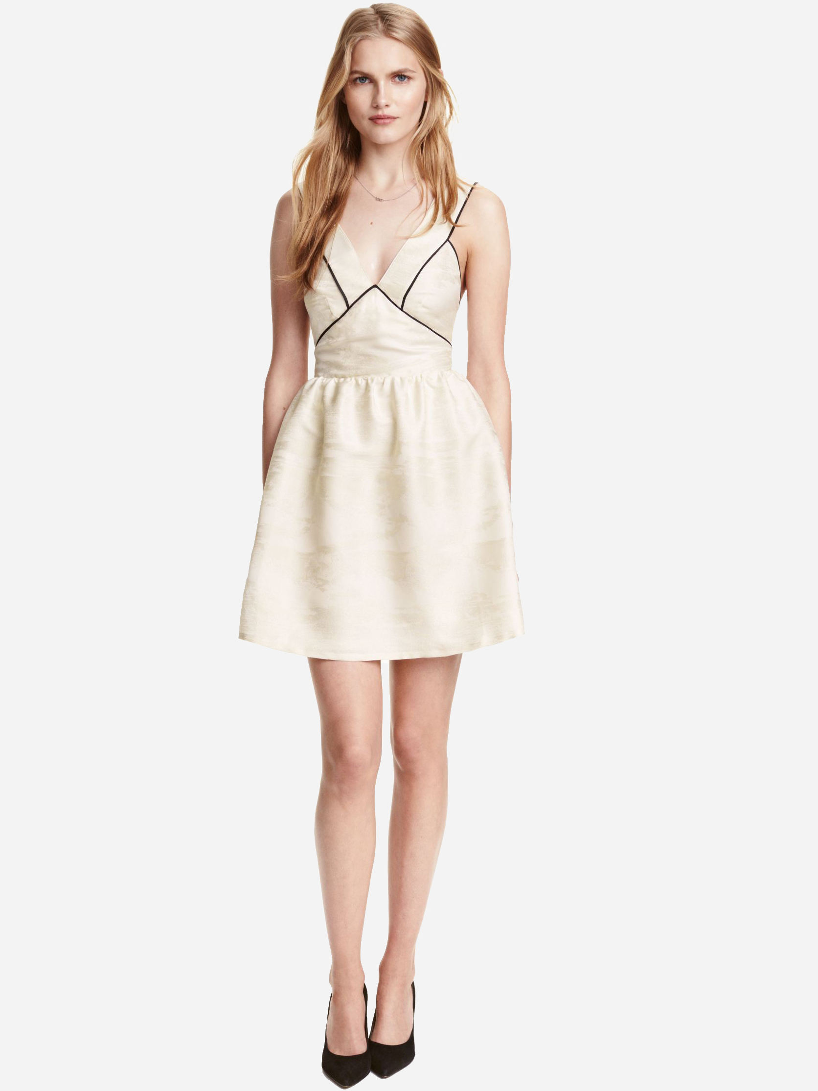 

Платье H&M 87854662  Белое, Платье H&M 87854662 40 Белое
