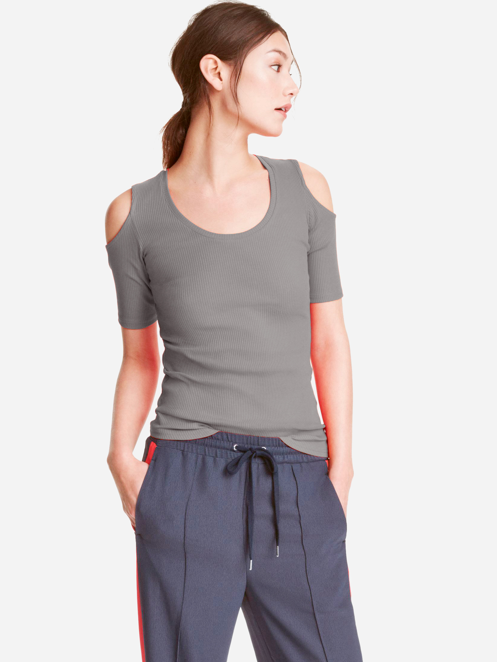 

Топ H& 1393286 М Серый, Топ H&M 1393286 М Серый