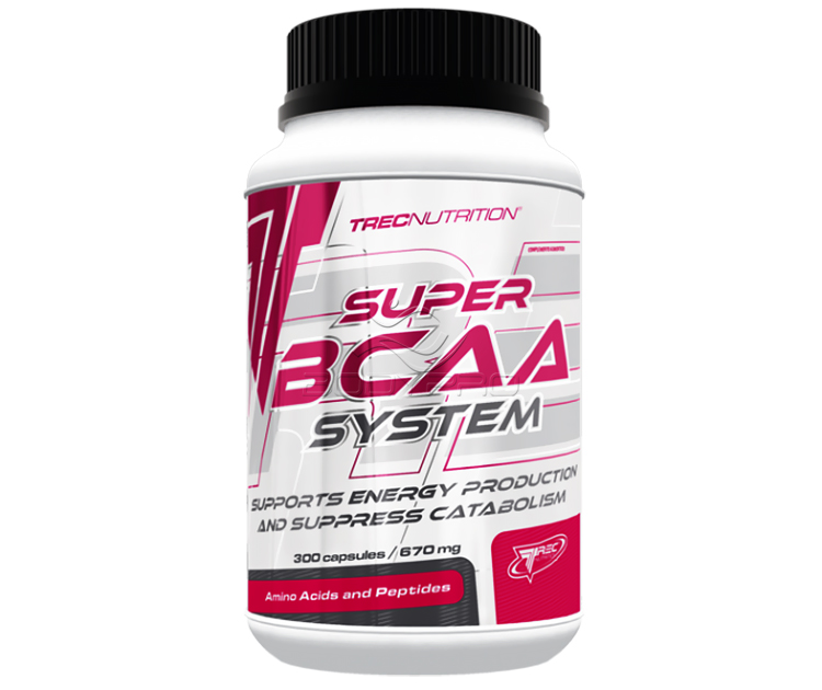 

Аминокислоты Trec Nutrition Super BCAA System 300 капс