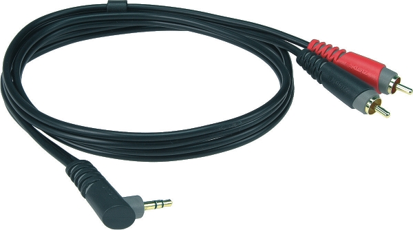 

Коммутационный кабель Mini Jack— 2хRCA 1 м KLOTZ AY7A0100