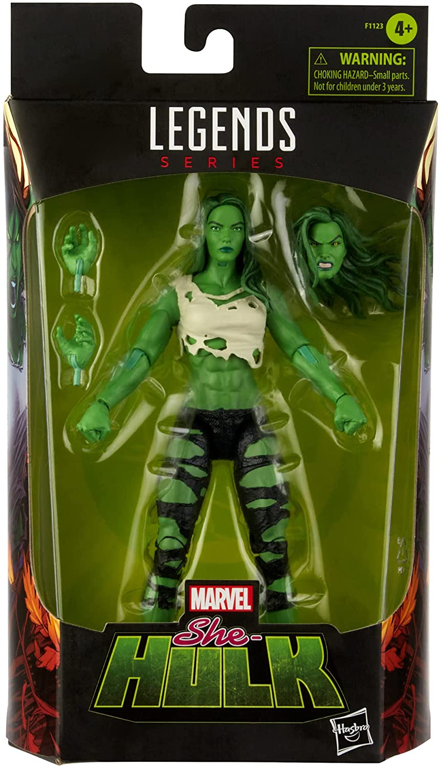 

Фигурка Халк Она Дженнифер Уолтерс Legends Series Marvel She Hulk Hasbro F1123