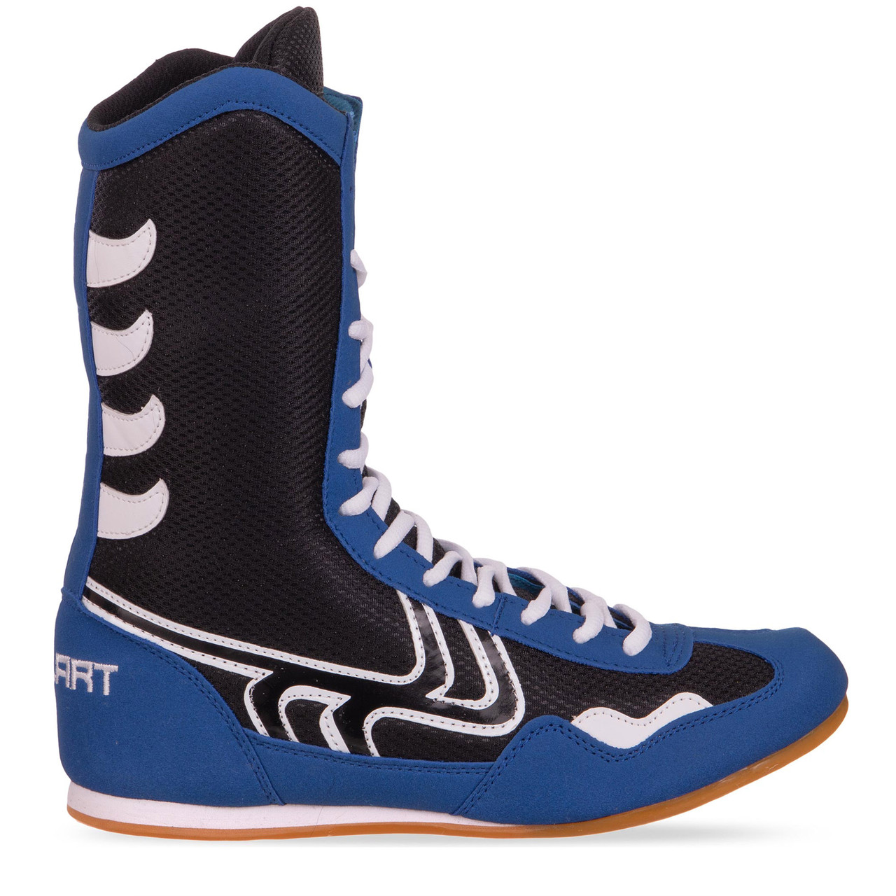 

Обувь для бокса боксерки замшевые Zelart Boxing Heroe BO-2299 размер 38 Blue-Black-White