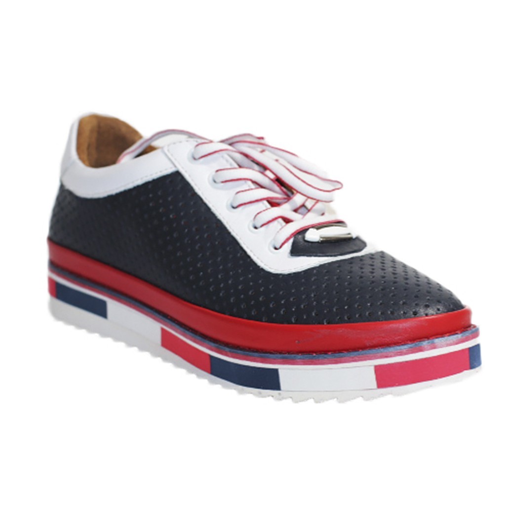 

Кеды Trio Trend 29510 38 синие с красным и белым