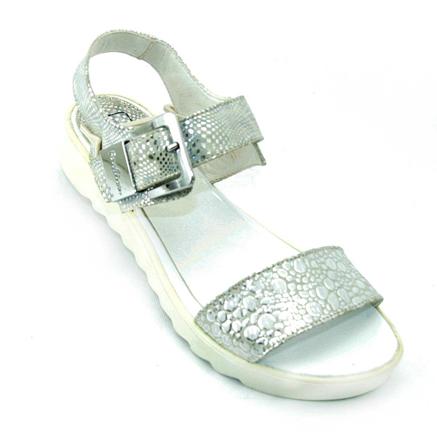 

Женские босоножки elegance 115 11-501-11 36 серебристые