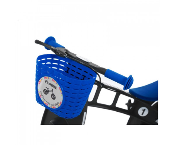 

Велосипедная корзина синий Firstbike