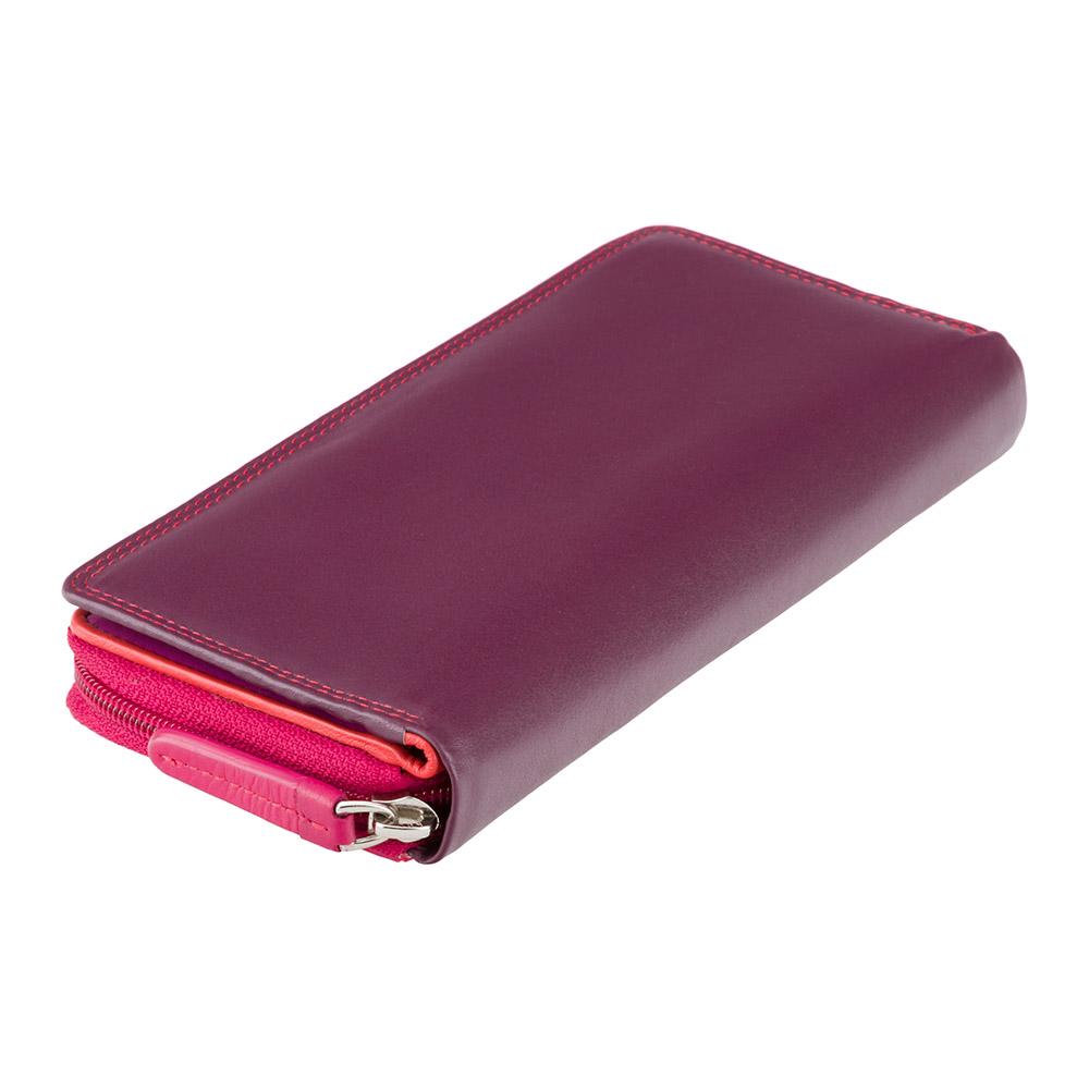 

Большой сливовый женский кошелек Visconti RB55 Honolulu (Plum/Multi)