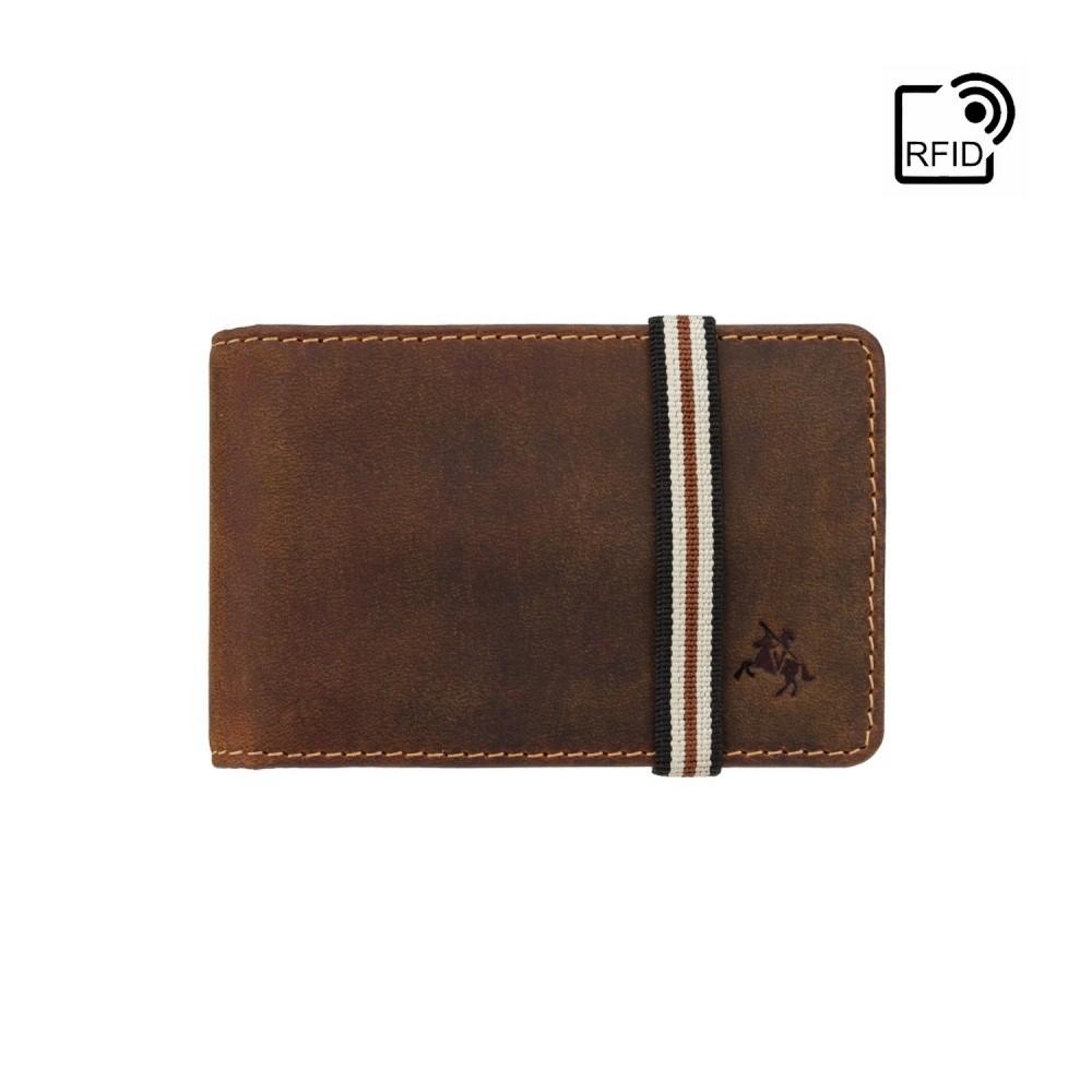 

Картхолдер Visconti BN1 Nelson с RFID (Oil Tan) с защитой RFID