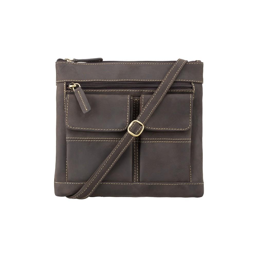 

Наплечная сумка Visconti 18608 Slim Bag (Oil Brown)