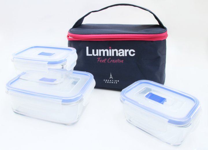 

Набір контейнерів Luminarc Pure Box Active 4 пр.