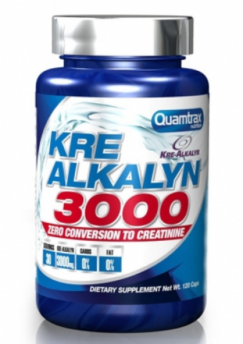 

Kre-Alkalyn 3000 Quamtrax 120 caps /30 servings/ Unflavored