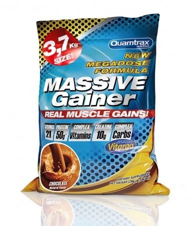 

Massive Gainer Quamtrax /21 servings/ Chocolate 3700 г