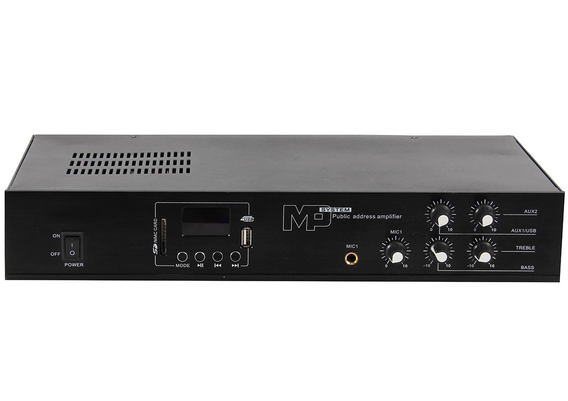 

Трансляционный усилитель BiG PA80 MP3/FM/Bluetooth