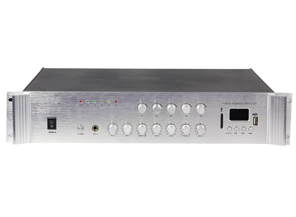 

Трансляционный усилитель BiG PADIG100 5zone MP3/FM/BT REMOTE