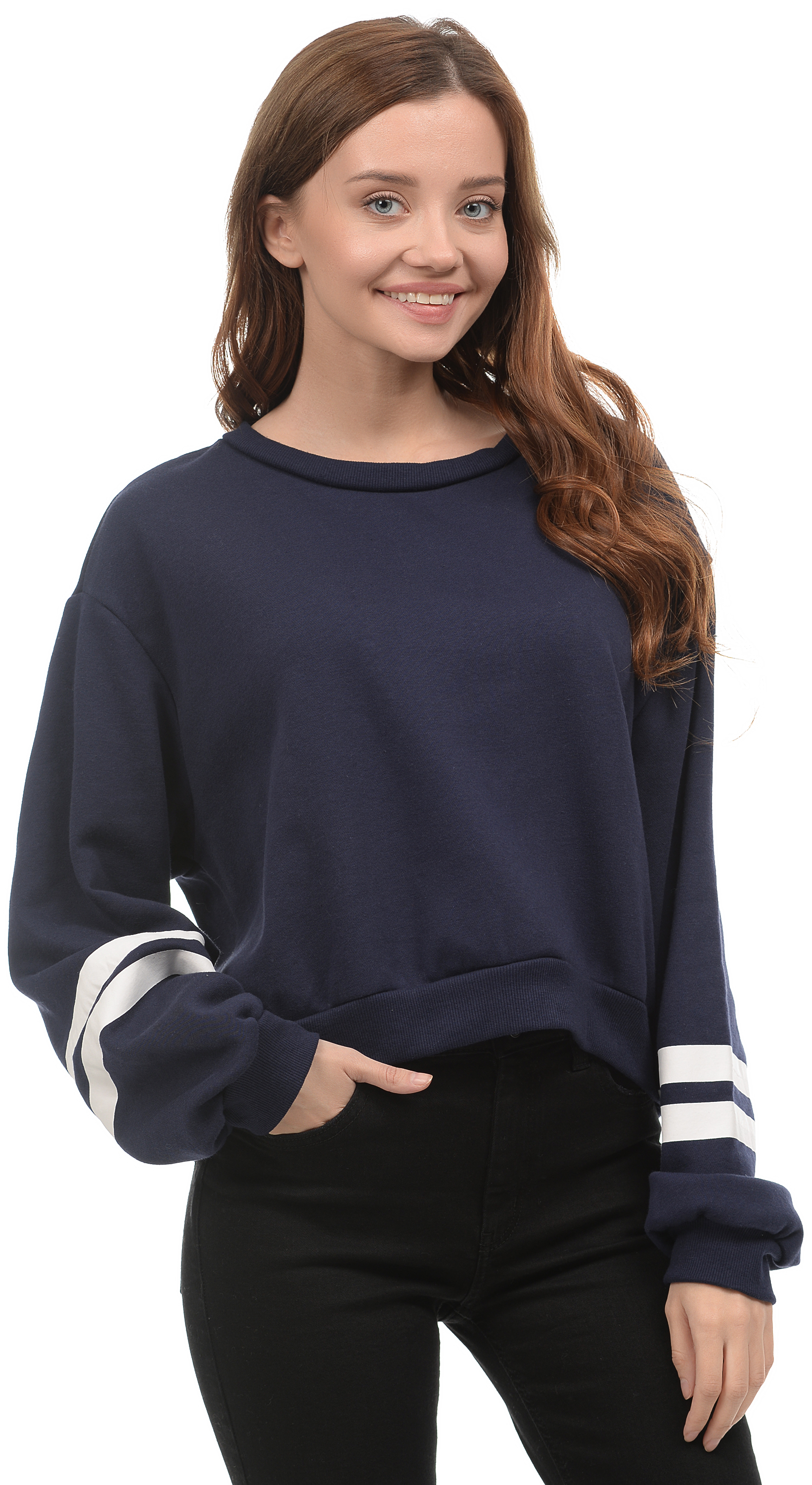 

Свитшот H&M 3hm03300240 L Темно-синий