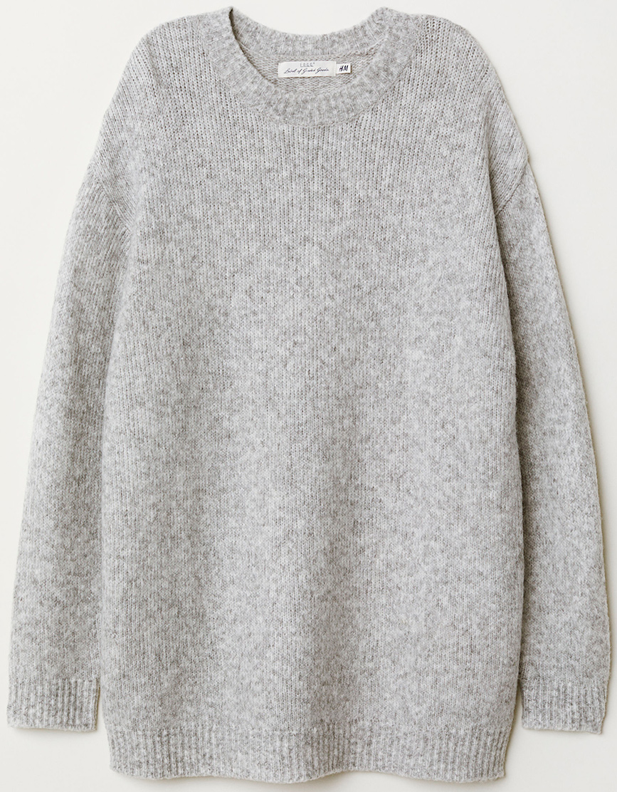 

Джемпер H&M 3hm03300262 M Серый