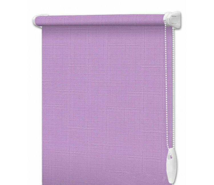 

Рулонная штора InterDiz 1200*1600 Лен 7438 Сиреневый открытого типа