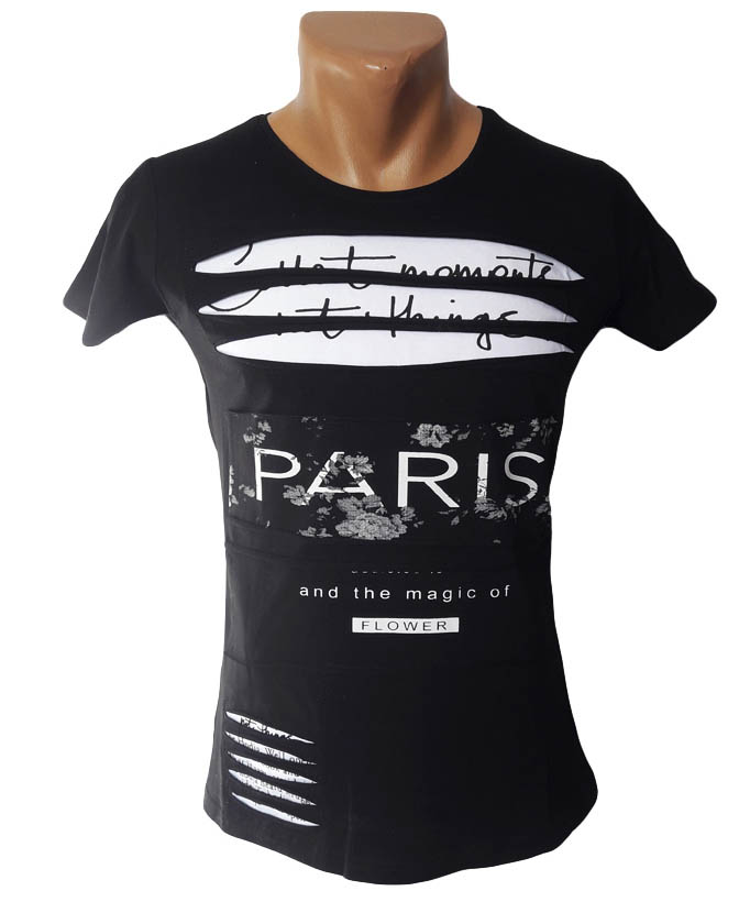 

Футболка Paris Virage 5221 XXL цвет черный
