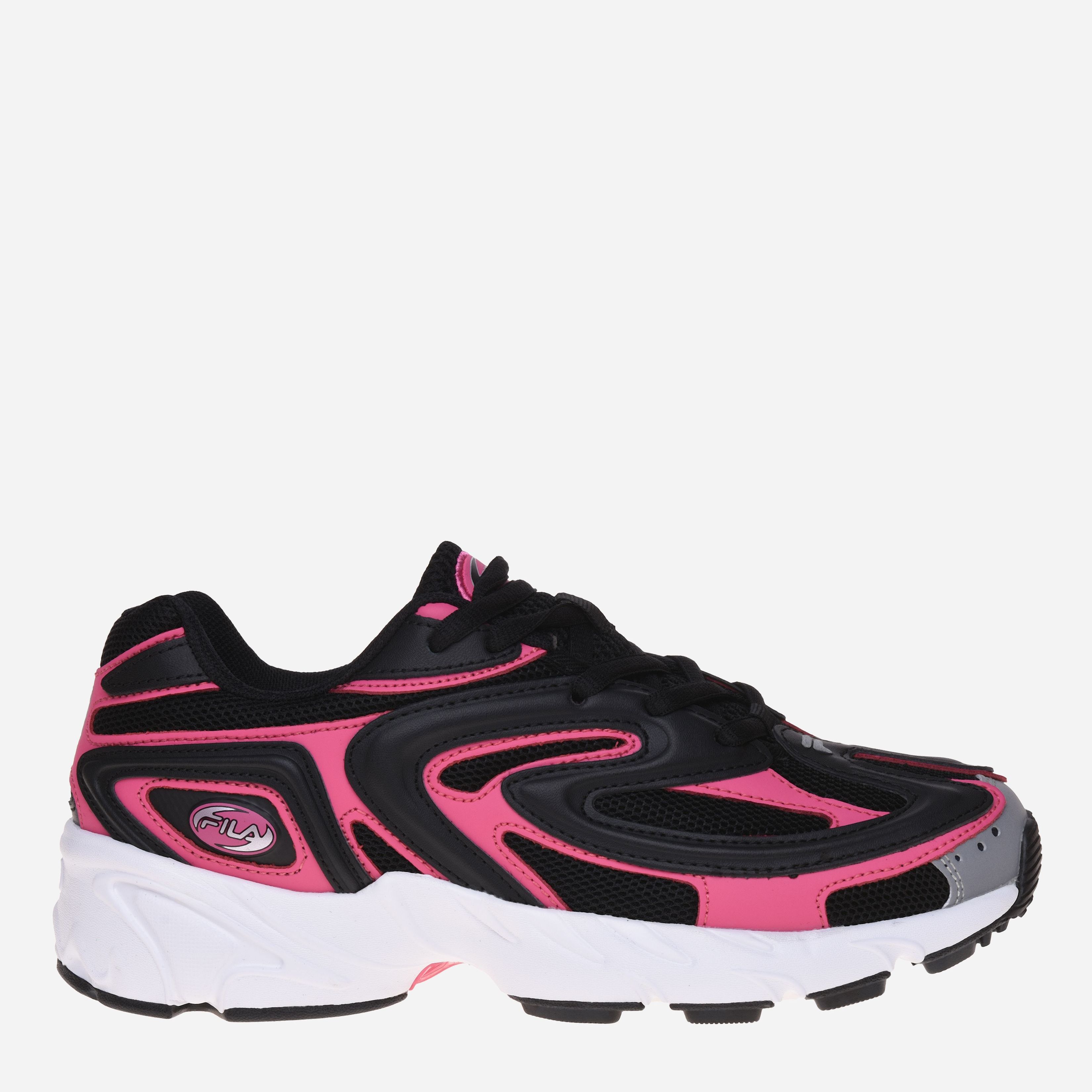

Кроссовки Fila Creator Women's Low 5RM01008-020 37.5 (6.5) 23.5 см Черные с белым и розовым