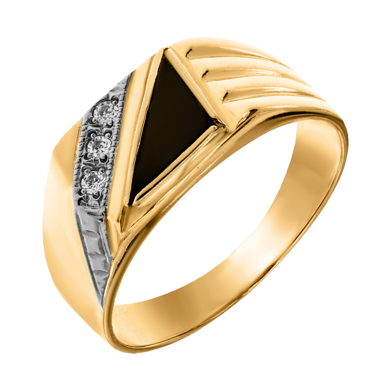 

Кольцо мужское Diamant к0951-01 19.0
