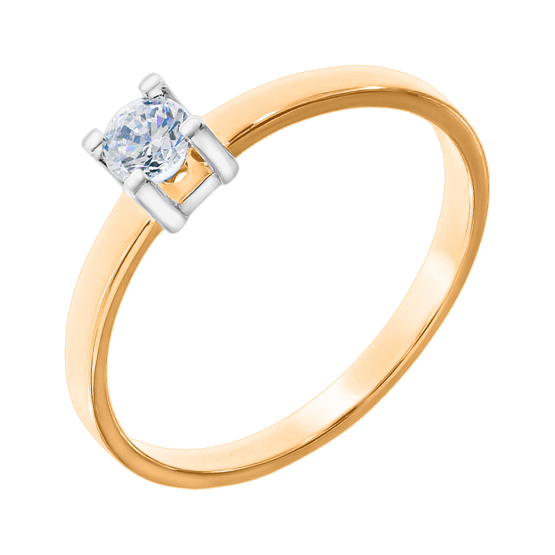 

Кольцо помолвочное Diamant к2865 19.0