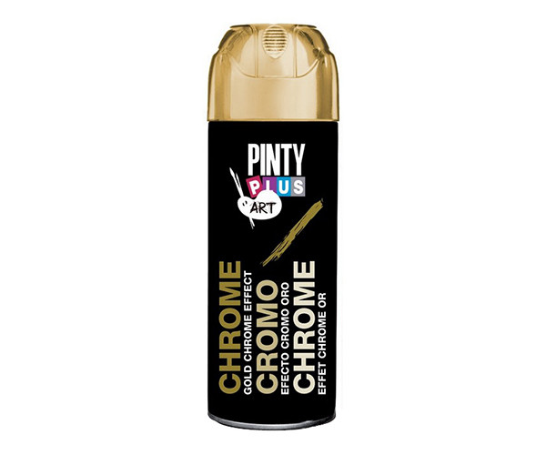 

Краска аэрозоль хром эффект Pinty Plus ART CRAFT Золото 200 мл (NV100783)
